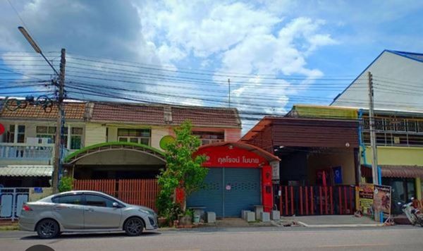 ขายทาวน์เฮาส์ 2 ชั้น อ.สะเดา จ.สงขลา ทำเลค้าขาย ใกล้เทศบาลตำบลคลองแงะ