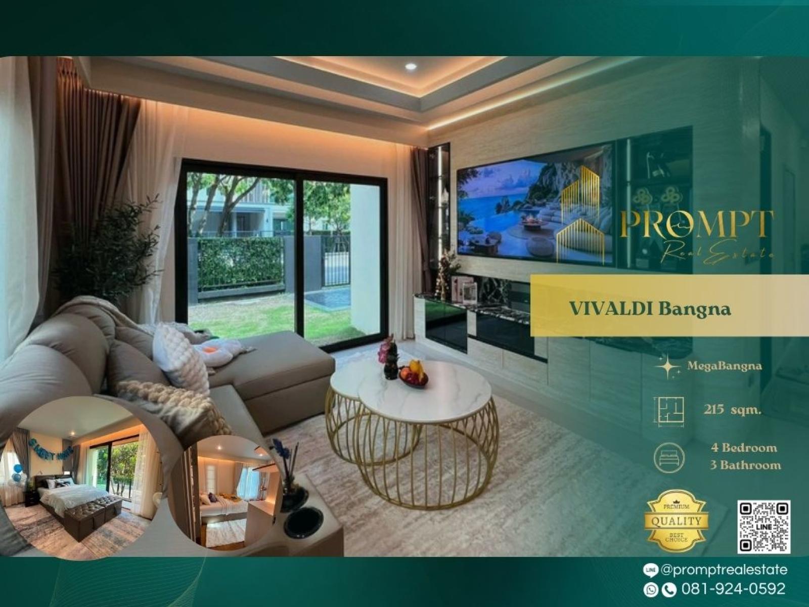 UV01943 - VIVALDI Bangna :  วีวัลดี บางนา : VIVALDI Bangna :  วีวัลดี บางนา - #MegaBangna #InternationalSchool (SISB/TCIS /Concordian) #SuvarnabhumiAirport