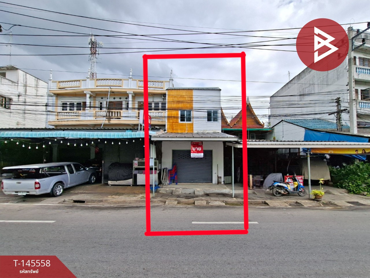 Commercial building for sale next to the road, area 20 sq m, Bang Phae, Ratchaburi. – รูปที่ 2