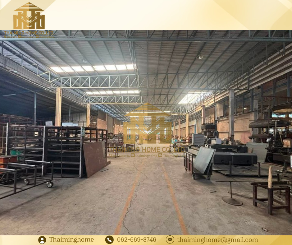 ขายโรงงาน เฟอร์นิเจอร์ พร้อมออฟฟิศ หอพัก30ห้อง 16ไร่ อาคาร5,744ตรม บางปะกง ฉะเชิงเทรา (TW8-24726) – รูปที่ 4