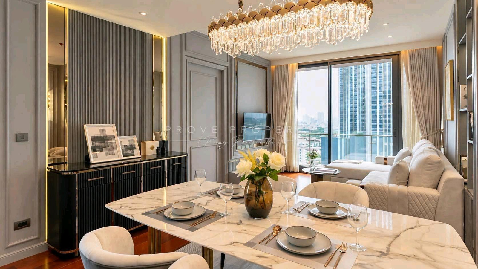For Rent◈ KHUN by YOO Thonglor ◈ 2 Bed | 82.19 Sq.m. | High Floor