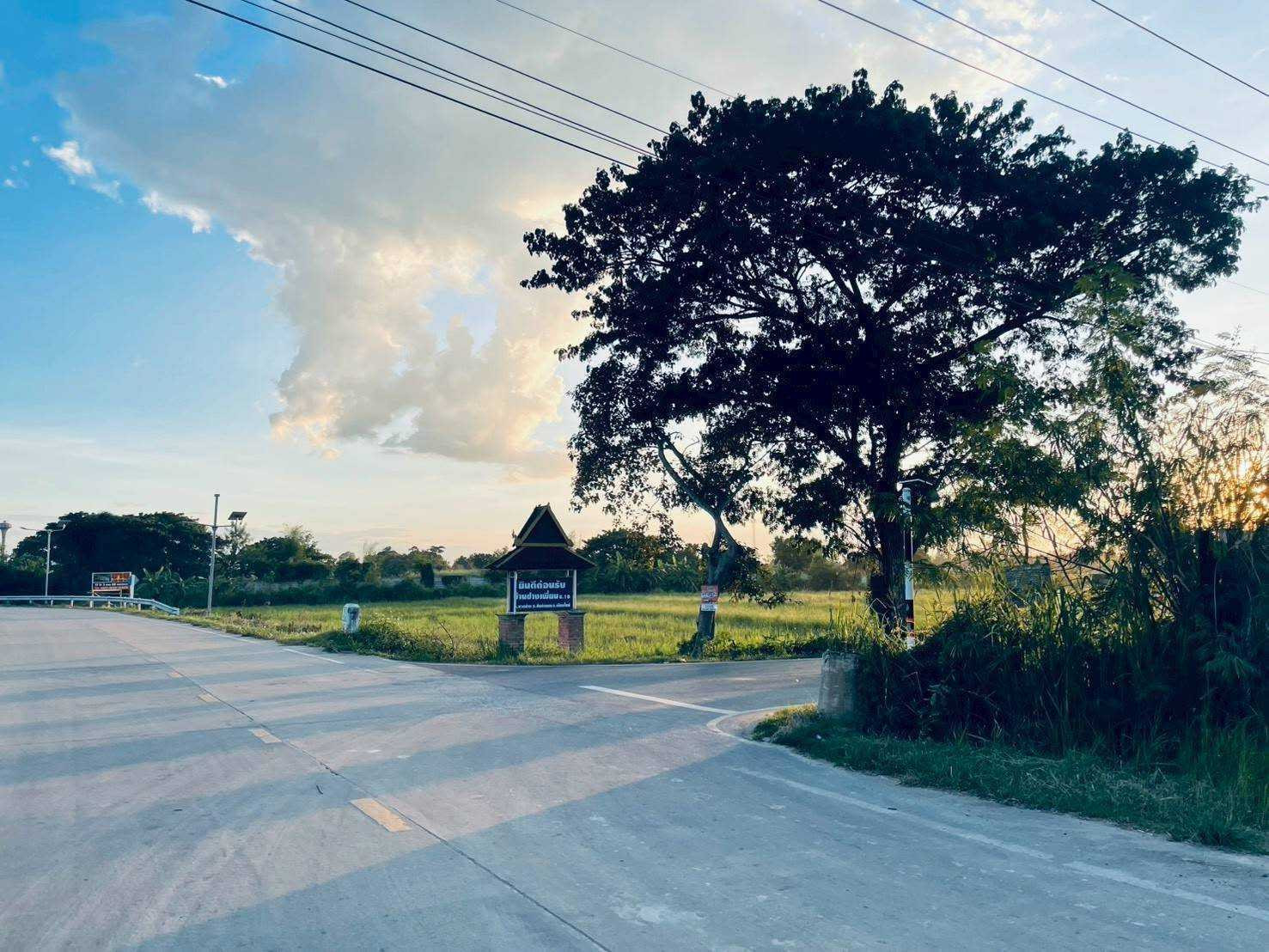 Large plot of land for sale, Buak Khang, San Kamphaeng, Chiang Mai, area 17 rai 3 ngan 68 square wah, next to the road on 2 sides, ready for development. – รูปที่ 4