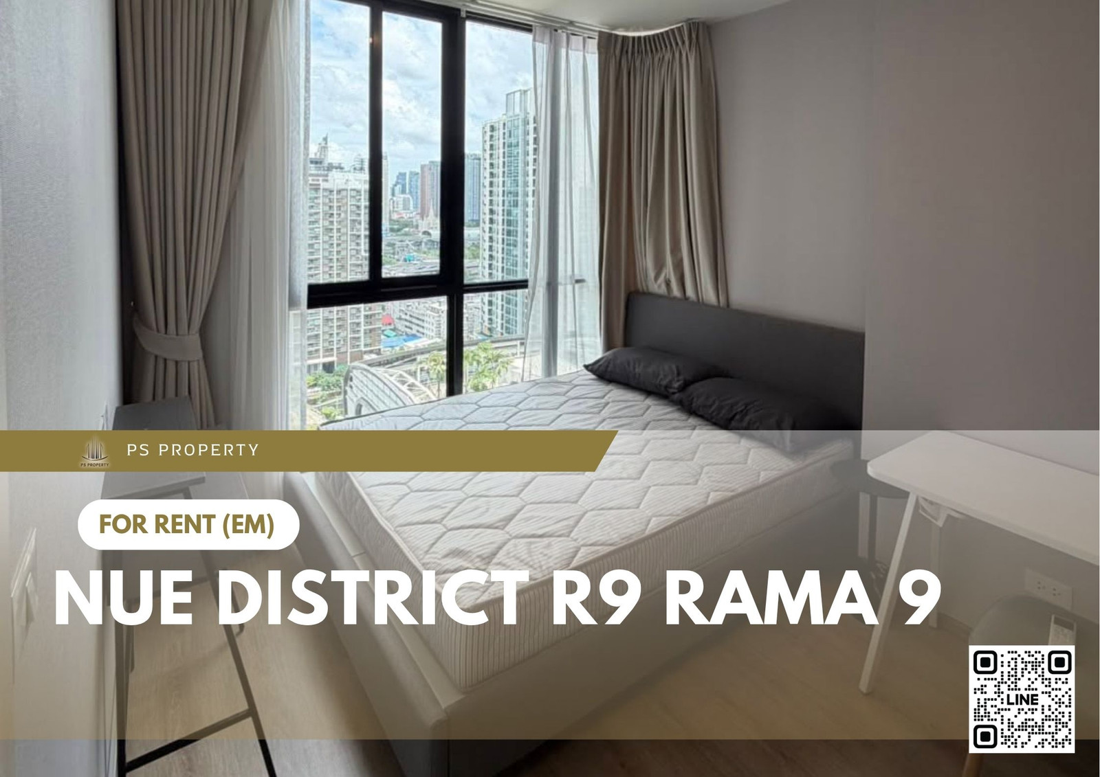 ให้เช่า 🔥 Nue District R9 Rama 9 🔥 เฟอร์นิเจอร์ และ เครื่องใช้ไฟฟ้าครบ ใกล้ MRT พระราม 9 ให้เช่า 🔥 Nue District R9 Rama 9 🔥 เฟอร์นิเจอร์ และ เครื่องใช้ไฟฟ้าครบ ใกล้ MRT พระราม 9
