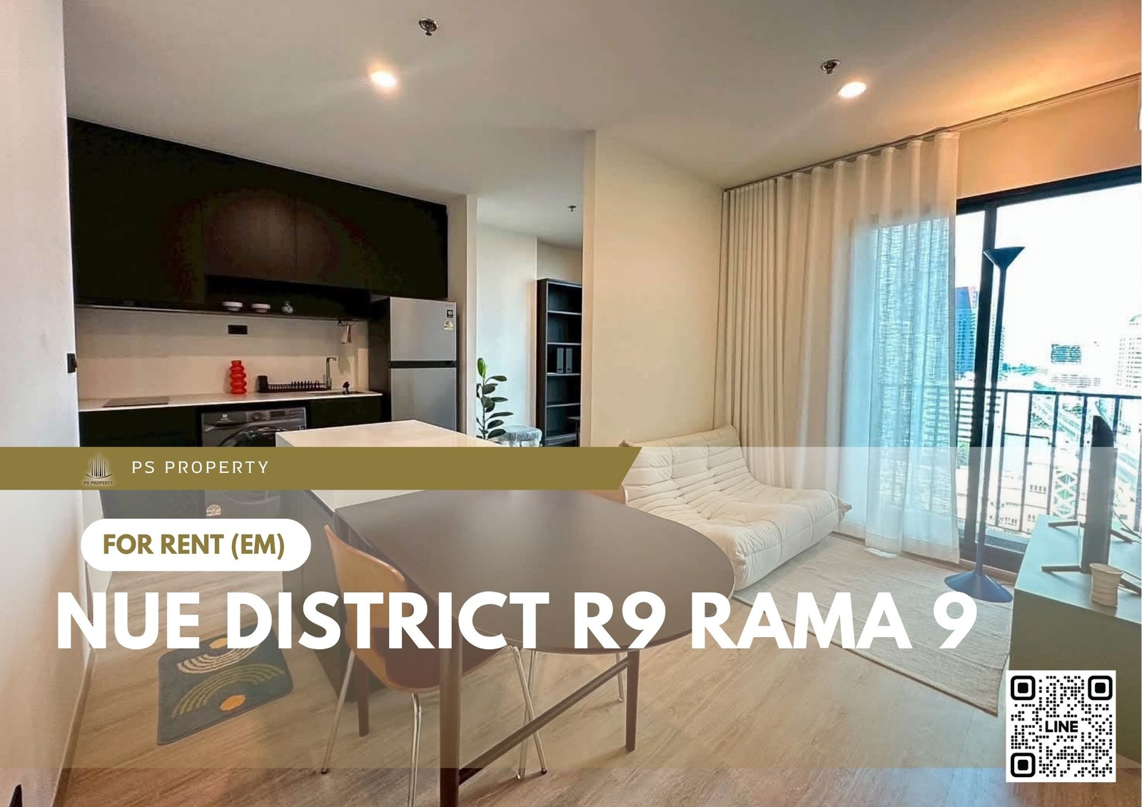 ให้เช่า 🔥 Nue District R9 Rama 9 🔥 เฟอร์นิเจอร์ และ เครื่องใช้ไฟฟ้าครบ ใกล้ MRT พระราม 9 ให้เช่า 🔥 Nue District R9 Rama 9 🔥 เฟอร์นิเจอร์ และ เครื่องใช้ไฟฟ้าครบ ใกล้ MRT พระราม 9