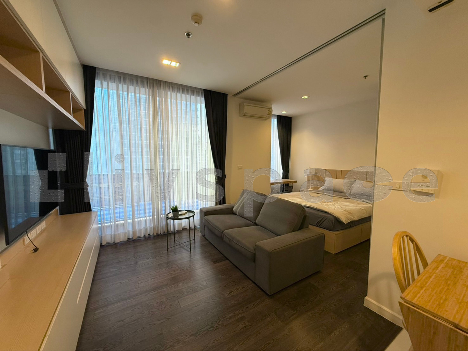 ▚ LL133ツ ให้เช่า: Nara 9 1 ห้องนอน 38ตร.ม. ชั้นไม่สูงมาก แต่งโทนไม้คลีนๆ ราคาดี พร้อมเข้าอยู่✨ ▚ LL133ツ ให้เช่า: Nara 9 1 ห้องนอน 38ตร.ม. ชั้นไม่สูงมาก แต่งโทนไม้คลีนๆ ราคาดี พร้อมเข้าอยู่✨
