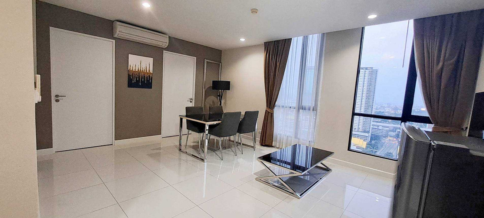 Condo for rent, Up Ekamai, Up Ekamai, 24th floor, area 59.39, fully furnished, ready to move in. – รูปที่ 3