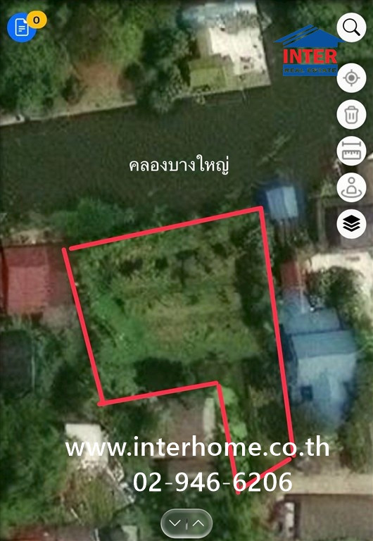 ที่ดินเปล่า 297.9 ตร.ว. ที่ดิน ใกล้วัดต้นเชือก นนทบุรี ถนนกาญจนาภิเษก ถนนทางหลวงชนบท นบ.5014 บางใหญ่ นนทบุรี – รูปที่ 2