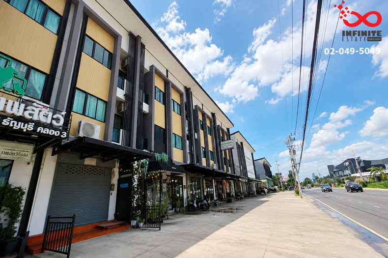 3-story commercial building for sale, The Pride Rangsit-Khlong 3, Thanyaburi, Pathum Thani. – รูปที่ 3