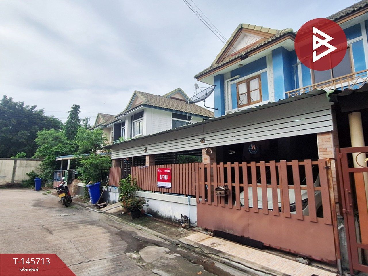 Semi-detached house for sale, Pruksa Village 24, Suwinthawong-Bang Nam Priao, Chachoengsao. – รูปที่ 2