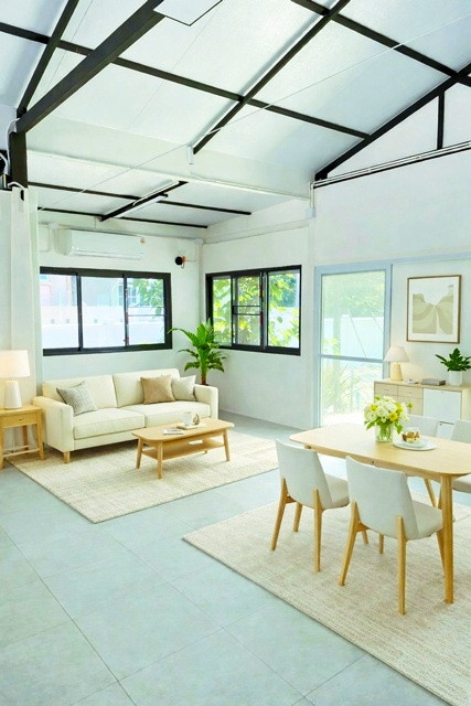 Near Seacon Square and Paradise Park 175sq.w. 700sq.m Home Office for Rent 3Beds 2Baths Yellow Line – รูปที่ 3