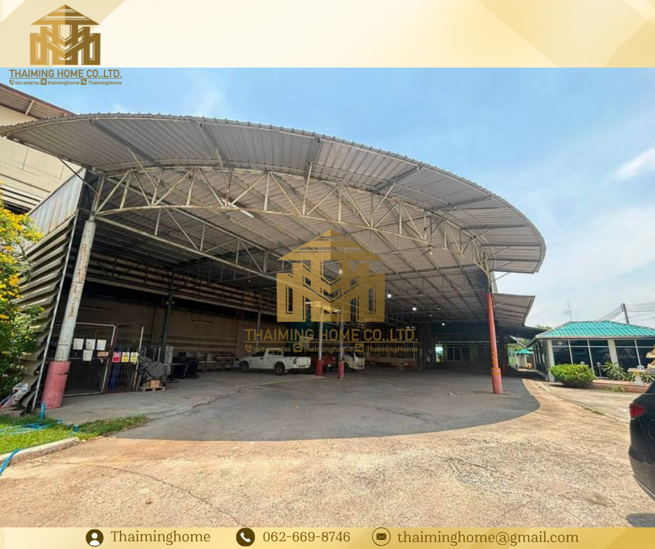ขายโรงงาน เฟอร์นิเจอร์ พร้อมออฟฟิศ หอพัก30ห้อง 16ไร่ อาคาร5,744ตรม บางปะกง ฉะเชิงเทรา (TW8-24726)