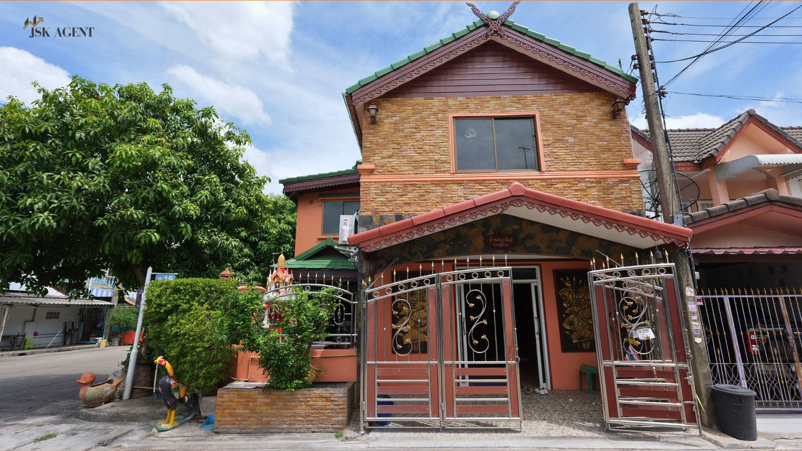 ขายบ้านทาวน์เฮ้าส์  ชั้น 3 ห้องนอน 3 ห้องน้ำ หลังมุม หมู่บ้านเมืองประชา ซอย 15 บางคูวัต  อำเภอเมืองปทุมธานี – รูปที่ 2