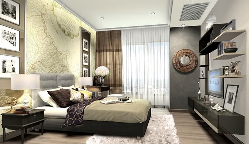 1 Bed Large Room High Fl. 25+ City View Fully furnished Good Location Close to BTS Phaya Thai 650 m.  @ Supalai Elite Phayathai – รูปที่ 2
