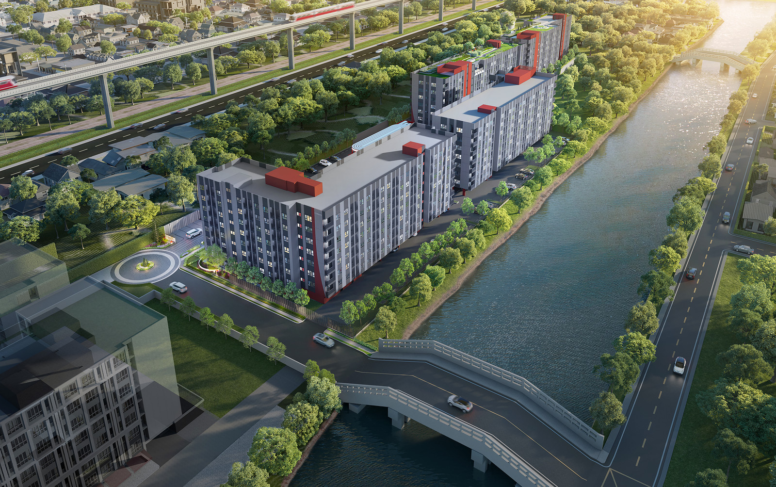 Kave Carnival 1-bed plus/1-bed exclusive วิวสระ ตึก E ตำแหน่งสวย – รูปที่ 4