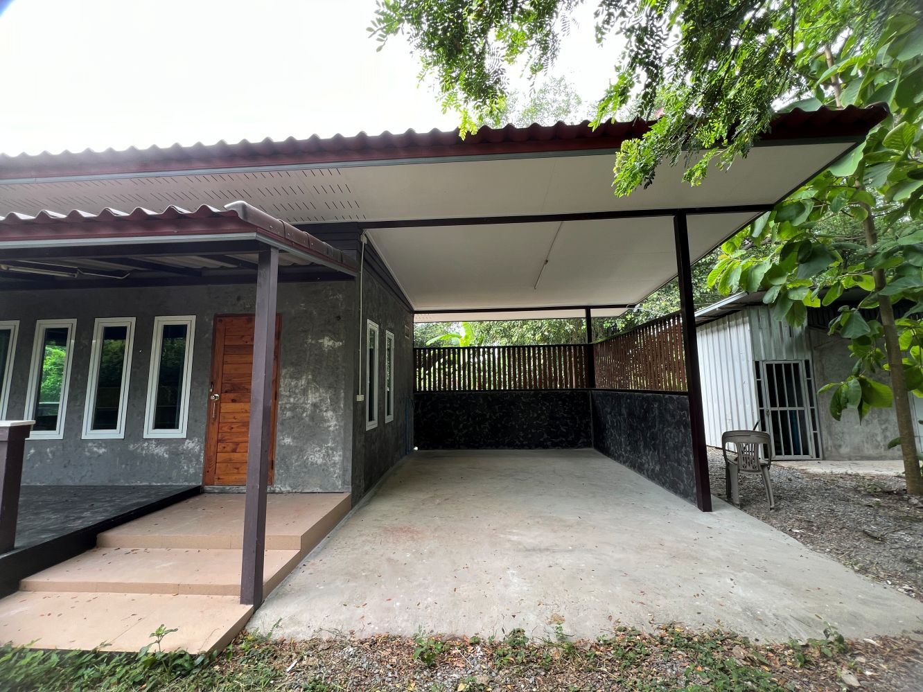 ให้เช่าบ้านเดี่ยวชั้นเดียว 30 ตร.ว. 1 ห้องนอน 1 ห้องน้ำ บ้านในสวน ร่มรื่น อำเภอเดิมบางนางบวช จ.สุพรรณบุรี – รูปที่ 2