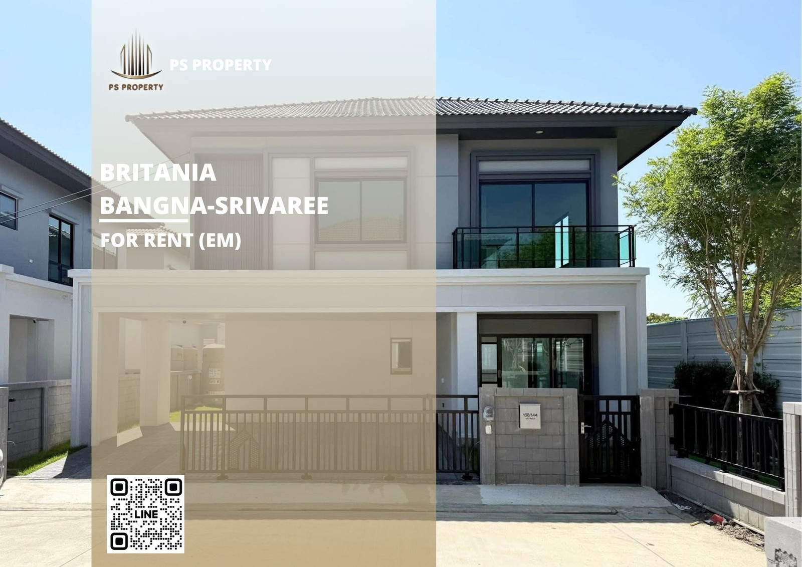 Detached house for rent 🔥 Britania Bangna-Srivaree 🔥 4 bedrooms, 4 bathrooms. Fully decorated and furnished in every room—ready to move in. Detached house for rent 🔥 Britania Bangna-Srivaree 🔥 4 bedrooms, 4 bathrooms. Fully decorated and furnished in every room—ready to move in.