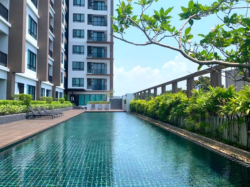For rent: The Sky Condo Sriracha, a city center condo near Sukhumvit, 1 bedroom. For rent: The Sky Condo Sriracha, a city center condo near Sukhumvit, 1 bedroom.