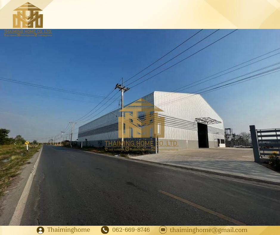 Warehouse/factory for rent 1,750 sq m with office near Rojana Ayutthaya Industrial Estate (TW8-24326) Warehouse/factory for rent 1,750 sq m with office near Rojana Ayutthaya Industrial Estate (TW8-24326)