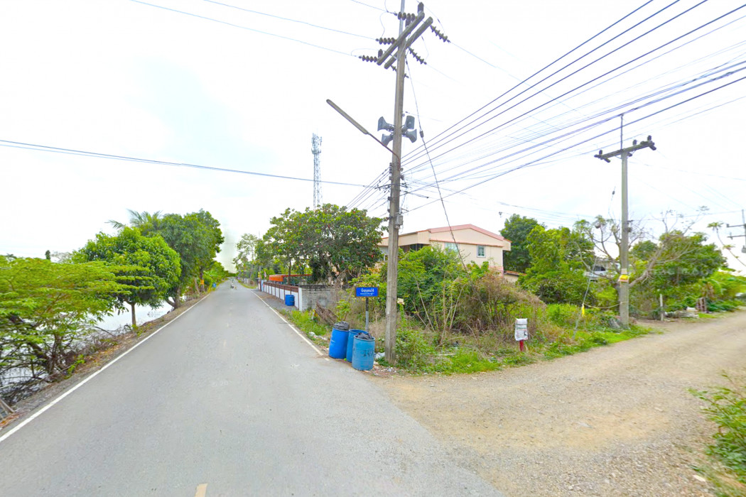 ขาย ที่ดิน ริมถนนเลียบคลอง8 ปากซอยบึงบอน 14 หนองเสือ  95 ตรว ใกล้ถ.รังสิต-นครนายก 2.6 กม – รูปที่ 3