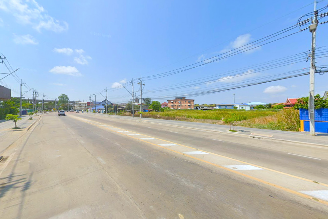 ขาย ที่ดิน ริมถนนแสมดำ 3 ไร่กว่า ใกล้ถนนพระราม 2 แค่ 400 เมตร DD