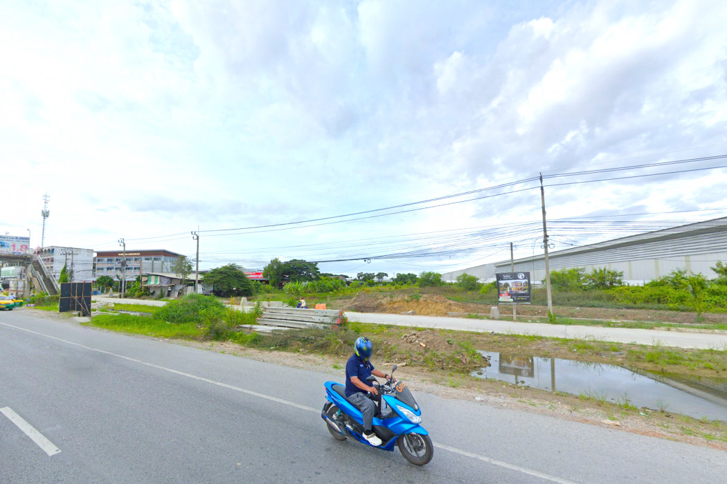 ขาย ที่ดิน ผังสีม่วง ติดถนนบางบัวทอง-สุพรรณบุรี 15 ไร่กว่า เหมาะทำโรงงาน – รูปที่ 3