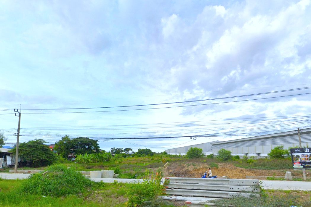 ขาย ที่ดิน ผังสีม่วง ติดถนนบางบัวทอง-สุพรรณบุรี 15 ไร่กว่า เหมาะทำโรงงาน – รูปที่ 4