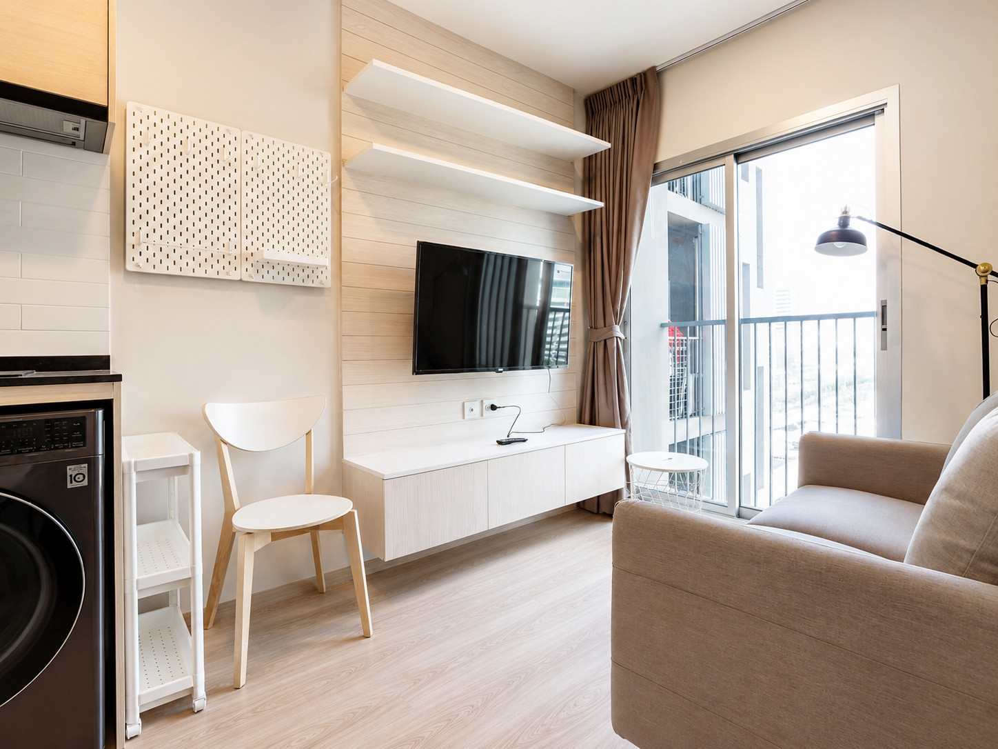 For sale with tenant Noble Revolve Ratchada (Noble Revolve Ratchada) 26 sq m., 9th floor, beautiful view, ready to be near MRT Cultural Center. – รูปที่ 2