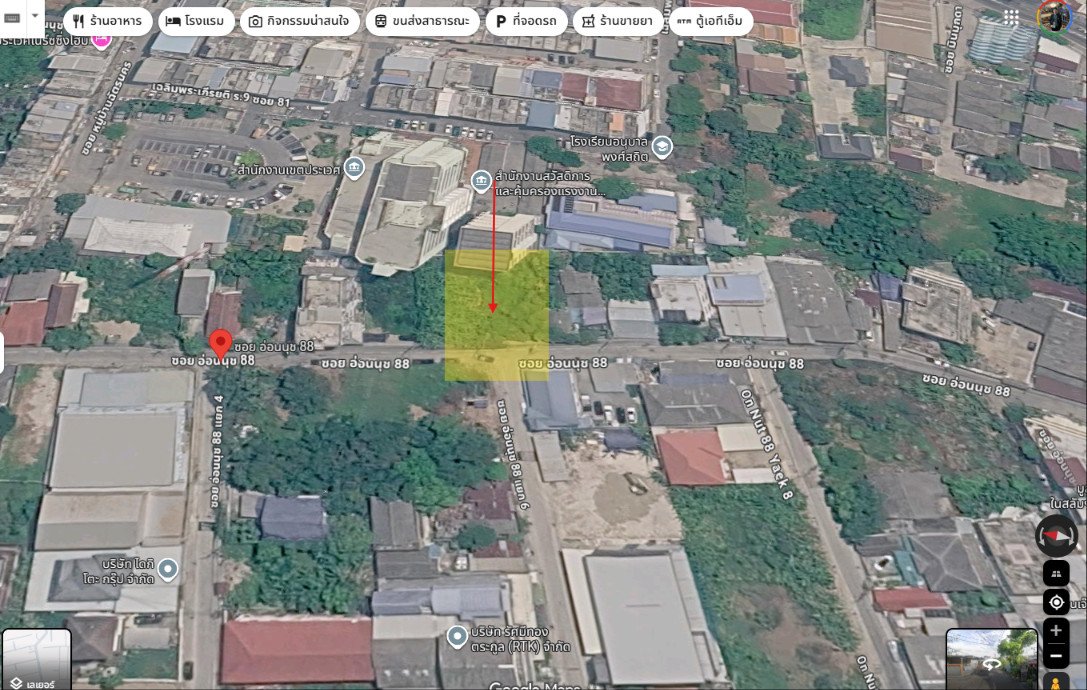 ขายที่ดิน ซอย อ่อนนุช 88 ขนาด 99 ตรว ราคาขาย 5.275 ล้านบาท ขายที่ดิน ซอย อ่อนนุช 88 ขนาด 99 ตรว ราคาขาย 5.275 ล้านบาท