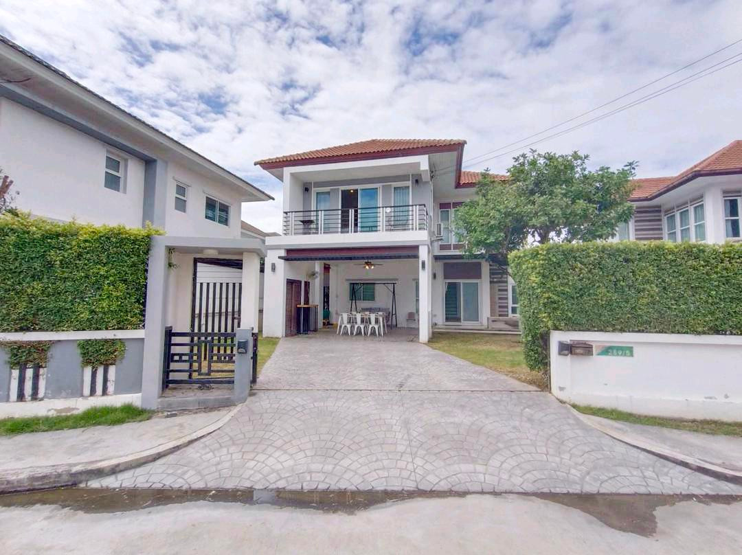 #rent 🏡 30,000 บาท/เดือน ได้บ้านเดี่ยว 77 ตร.ว. 3 ห้องนอน + ห้องทำงาน ใกล้ SBS – รูปที่ 2