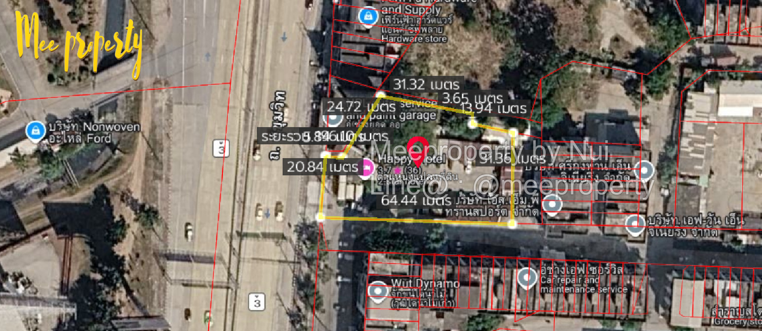 Land for sale next to Sukhumvit, Laem Chabang 🔥 Size 1 rai 1 ngan 66 sq m. 📍 Bang Lamung, Chonburi | Near Laem Chabang Port, only 7 minutes (3 km.) ME-275 Land for sale next to Sukhumvit, Laem Chabang 🔥 Size 1 rai 1 ngan 66 sq m. 📍 Bang Lamung, Chonburi | Near Laem Chabang Port, only 7 minutes (3 km.) ME-275