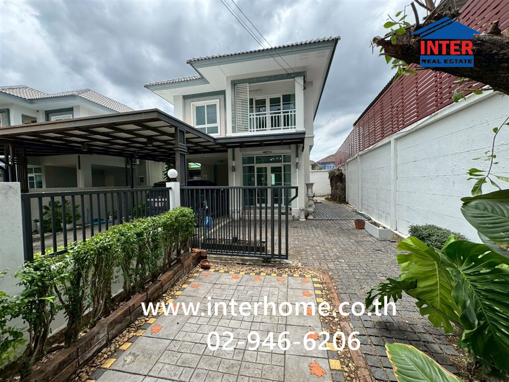 บ้านเดี่ยว 2 ชั้น 70.4 ตร.ว. หมู่บ้านเสนาวิลล์ รามอินทรา ใกล้แฟชั่นไอส์แลนด์ ซอยคู้บอน27 แยก60 ถนนรามอินทรา ถนนคู้บอน เขตบางเขน กรุงเทพมหานคร – รูปที่ 3
