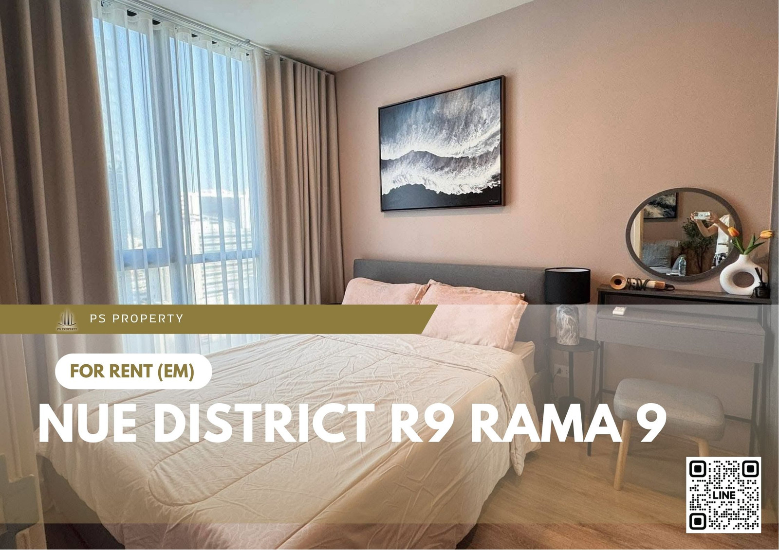 ให้เช่า ✨ Nue District R9 Rama 9 ✨ เฟอร์นิเจอร์ และ เครื่องใช้ไฟฟ้าครบ ใกล้ MRT พระราม 9 ให้เช่า ✨ Nue District R9 Rama 9 ✨ เฟอร์นิเจอร์ และ เครื่องใช้ไฟฟ้าครบ ใกล้ MRT พระราม 9