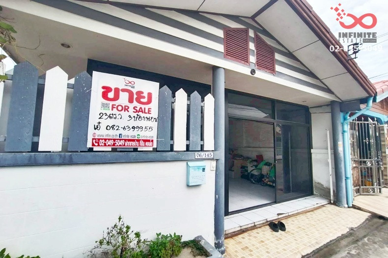 Single-story townhouse for sale, 24 sq m, corner house, Tawan Ngam Village, Bang Yai, Soi Kantana, near the Purple Line. – รูปที่ 2
