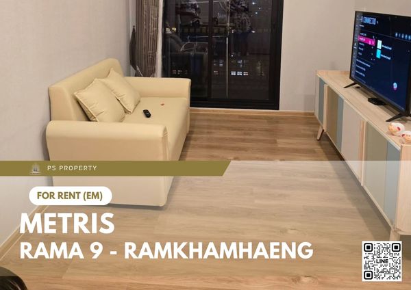 ให้เช่า 🔥 Metris Rama 9 - Ramkhamhaeng 🔥 เฟอร์นิเจอร์ และ เครื่องใช้ไฟฟ้าครบ ใกล้ Airport Link รามคำแหง