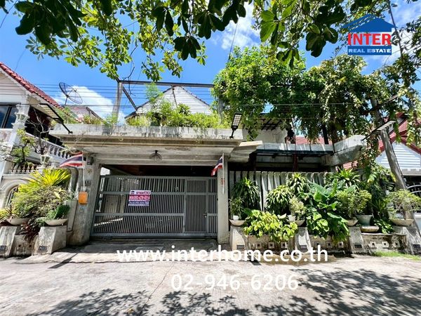 บ้านเดี่ยว 2 ชั้น 60 ตร.ว. หมู่บ้านสวนทองวิลล่า6 ใกล้สนามบินดอนเมือง ซอยประชาอุทิศ3 ถนนสรงประภา ถนนประชาอุทิศ เขตดอนเมือง กรุงเทพมหานคร