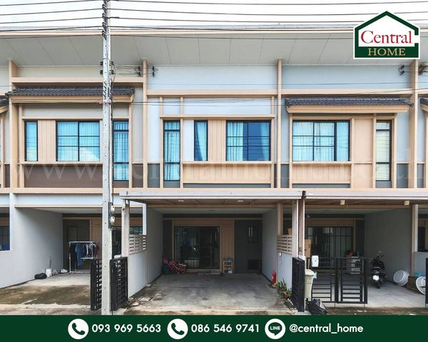 Townhome for rent, Siri Place Wongwaen - Lam Luk Ka, Pathum Thani, cheap price.