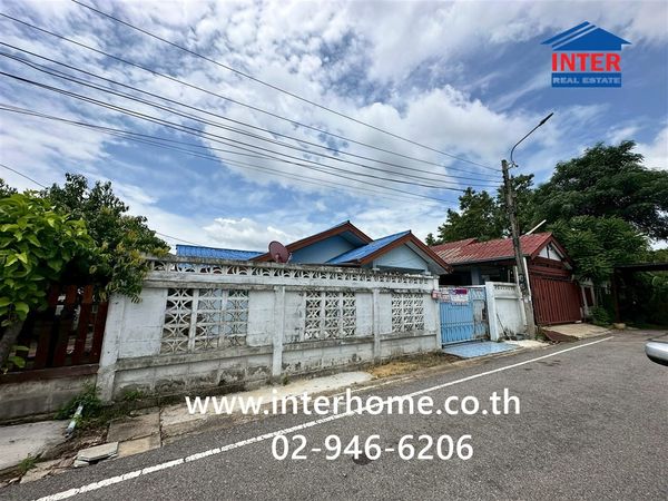 บ้านเดี่ยว 1 ชั้น 48 ตร.ว. หมู่บ้านเกล้ารัตนา ใกล้ MRT สามแยกบางใหญ่ ถนนรัตนาธิเบศร์ ถนนกาญจนาภิเษก บางใหญ่ นนทบุรี
