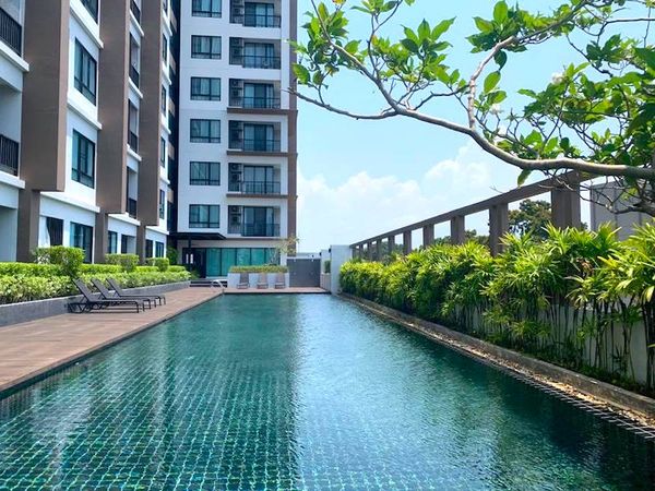 For rent: The Sky Condo Sriracha, a city center condo near Sukhumvit, 1 bedroom.