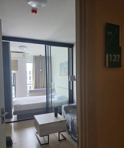 🔥Urgent sale🔥 UNIO Sukhumvit 72 Phase 2, new room, 27.56 sq m, pool view, ready to move in, near BTS Bearing.