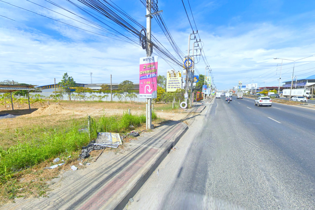 ขาย ที่ดิน ทำเลหายาก ริมถนนกิ่งแก้ว 2 ไร่ เหมาะทำการค้า สำนักงาน KK