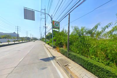 Land for sale on Chalong Krung Road, 698.2 square wa, suitable for commercial purposes. DD