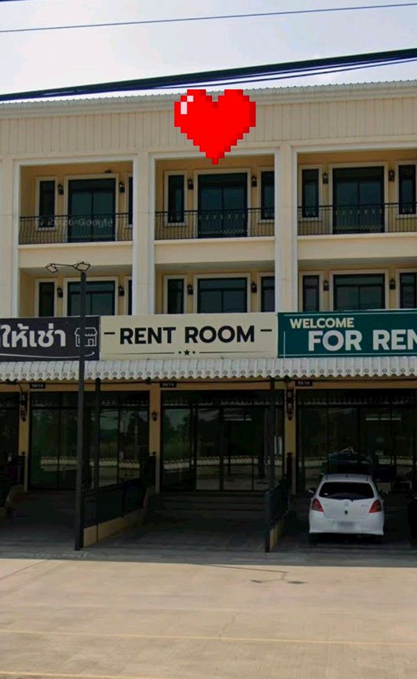 For sale and rent, 3-story commercial building, Nakhon Chai Si District, Nakhon Pathom Province.