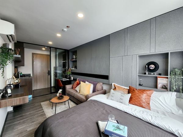 Condo for sale THE ORIGIN Lat Phrao-Bang Kapi (22.88 sq m.), 1 bedroom, 1 bathroom, near MRT Bang Kapi.