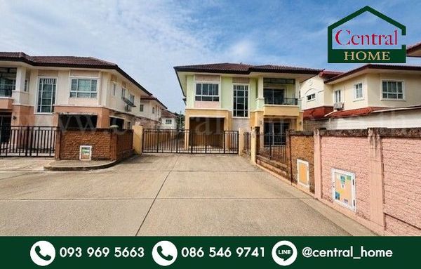Single house, The Plant, Don Mueang, Soi Vibhavadi 41, corner house, good location, cheap price.