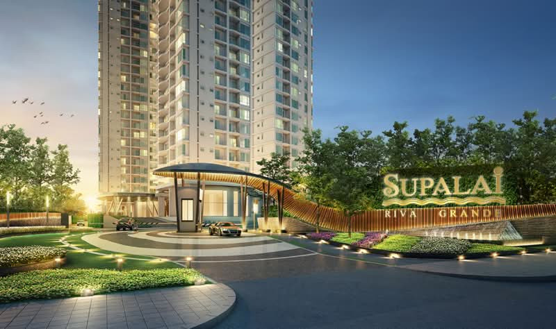 ✨ For Sale : Supalai Riva Grande ✨ 💰 Only 9,800,000 THB ✨ For Sale : Supalai Riva Grande ✨ 💰 Only 9,800,000 THB