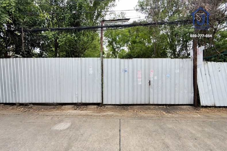 Land for sale, already filled, 202 square wah, width 30 meters, Soi Phahonyothin 48, Intersection 26, near BTS Sai Yut. – รูปที่ 3