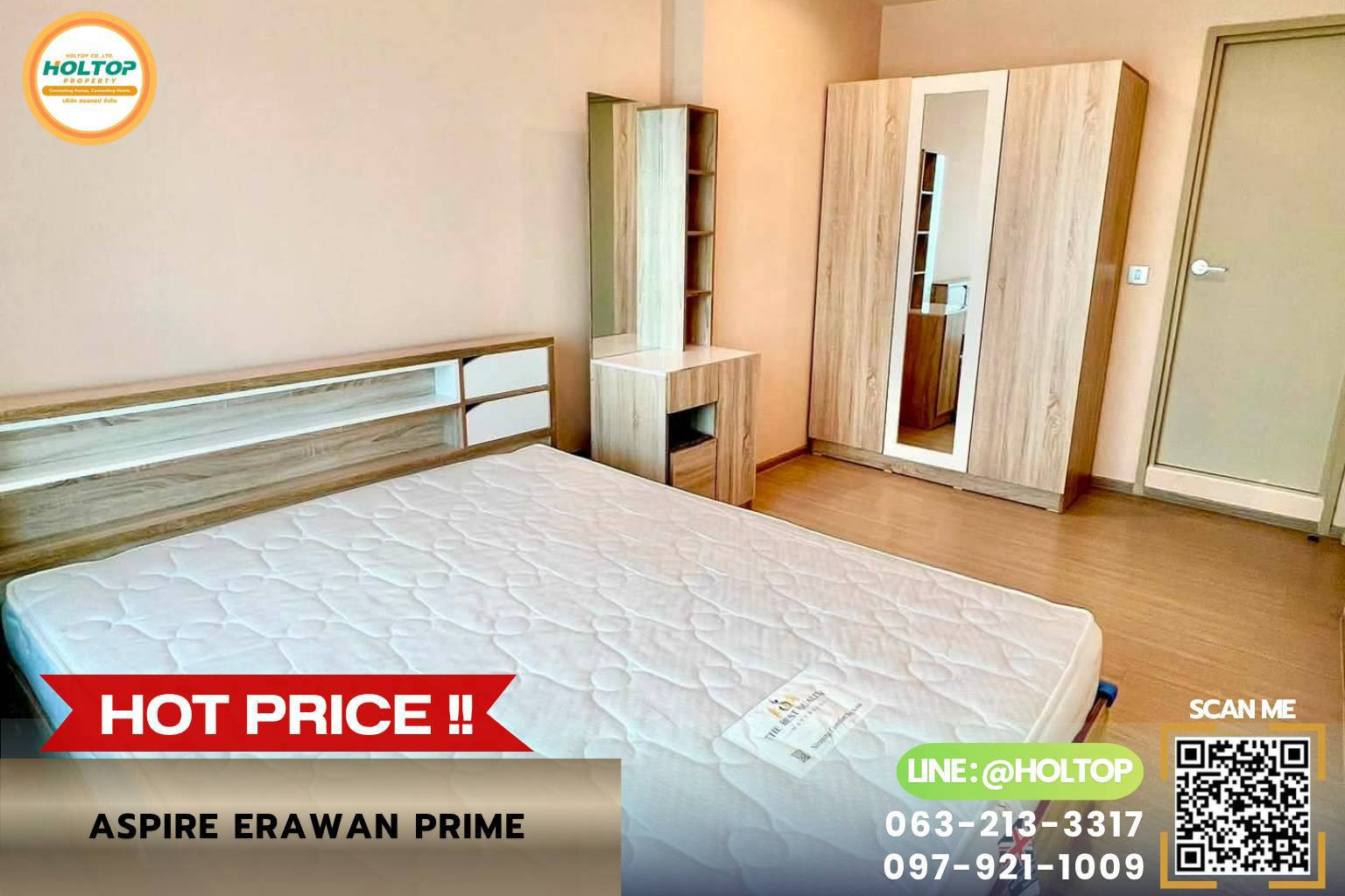 #L958🎉 160769 Condo for Rent Aspire Erawan Prime #L958🎉 160769 Condo for Rent Aspire Erawan Prime