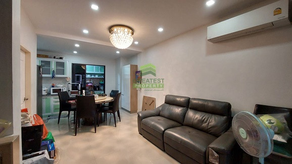 หมู่บ้าน Eternity Town Primrose อีเธอร์นิตี้ ทาวน์ พริมโรส วัชรพล ทาวน์โฮมสำหรับคนเมือง บ้านพร้อมอยู่ ใกล้ตลาดและมหาวิทยาลัย – รูปที่ 2