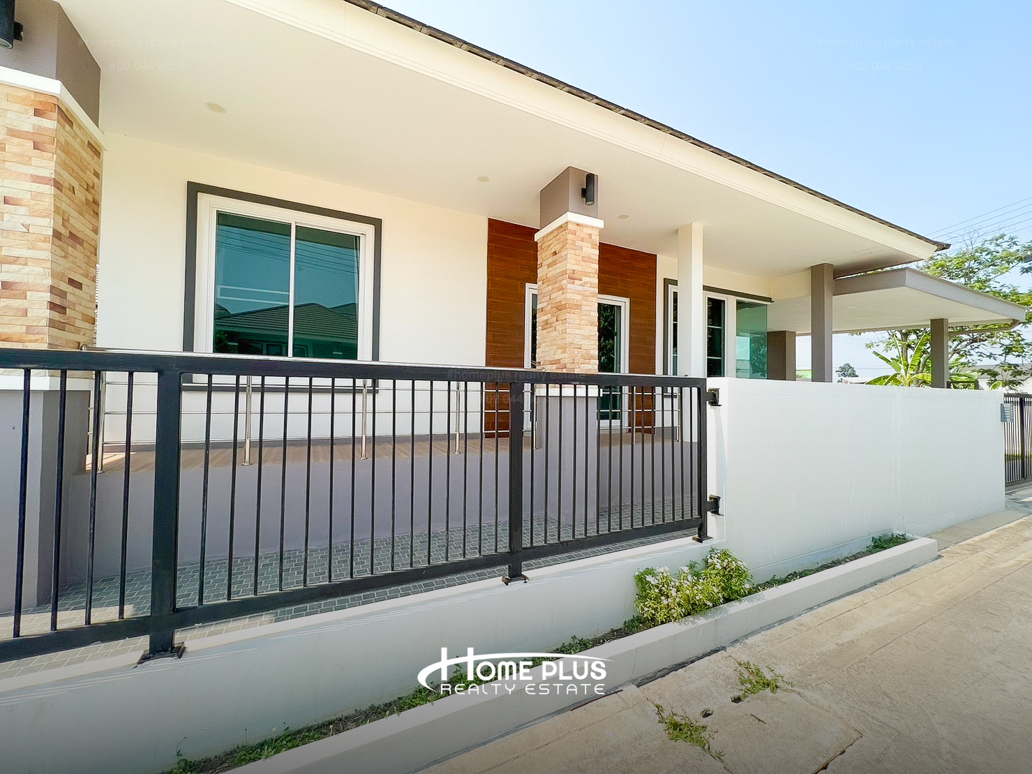 🏡 ขายบ้านเดี่ยวชั้นเดียวสไตล์โมเดิร์น หลังมุม โครงการทิพภิรม ตำบลท่าโพธิ์ อำเภอเมืองพิษณุโลก  – รูปที่ 3
