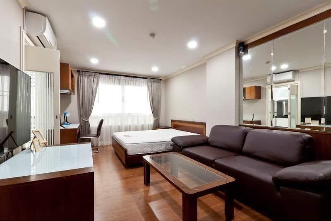 P-47518 🔥 ห้องสวยแต่งครบ มีอ่างอาบน้ำ + เครื่องซักผ้า Lumpini Suite Sukhumvit 41 ชั้น 5 อาคาร B ใกล้ BTS พร้อมพงษ์ / EmQuartier Line@easythaihome 085-592-2897 
